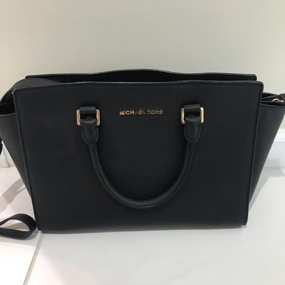 Michael Kors Large Selma, black, saffiano leather - Picture 3 of 7